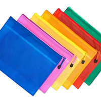 Carpeta de Gran Capacidad Personalizada al por Mayor, Bolsas de Archivo Reutilizables con Cierre de Cremallera para Oficina, Escuela, Almacenamiento de Juguetes