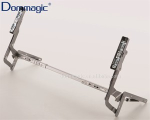 Supporto per porta a soffietto sistema di montaggio per porta dell'armadio da cucina molla a Gas lunghezza regolabile supporto per porta di sollevamento D5019 - Product Image 2