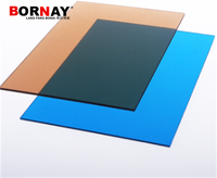 Lembaran Padat Polikarbonat PC Plastik Transparan Anti UV Harga Pabrik BORNAY 2022 untuk Sunroom