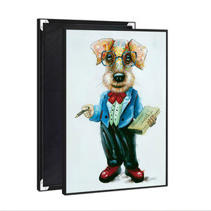 <span class=keywords><strong>Peinture</strong></span> sur toile en acrylique verticale pour animalerie, impression sur toile en acrylique de <span class=keywords><strong>chien</strong></span> professeur, art mural, décoration murale en acrylique cristallin pour animaux - Product Image 1