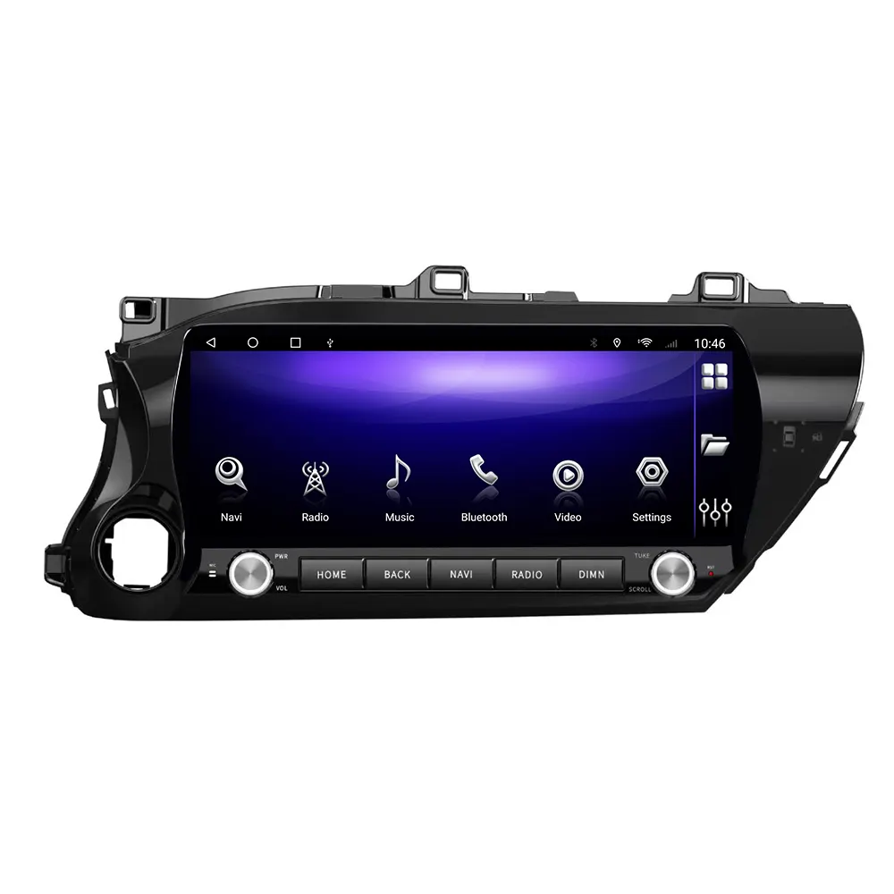 Estéreo de coche Android para Toyota hilux 2015 2016 2017 2018 2019 2020 2021 2022 2023 sistema de navegación de coche electrónico automático