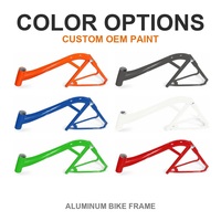 Cadre de vélo en aluminium sur mesure, type cruiser à cadre bas, usinage CNC, soudage TIG, cintrage de tubes, prototypage rapide, fournisseur OEM