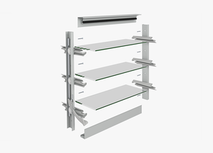 Ventilador de perfil de aluminio anodizado personalizado, nuevo diseño moderno, lámina de aluminio ovalada de construcción - Product Image 4