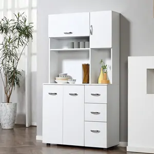 Armario de cocina con diseño moderno, aparador con armario de cocina y gabinete de madera, la mejor compra, 2023