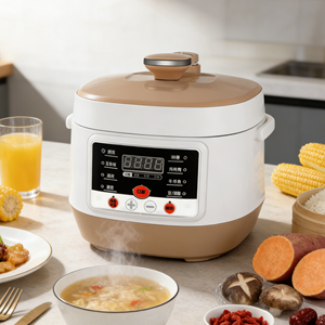 Olla Arrocera Automática Multifuncional de Gran Capacidad con Control de Botones, Olla a Presión Eléctrica Comercial KC04001 - Product Image 1