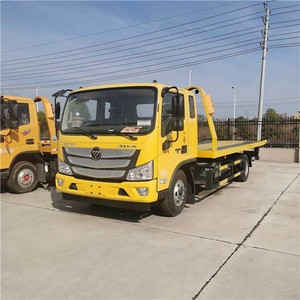 Foton Aumark 3Ton 4Ton Hydraulic <b>Flatbed</b> Wrecker Towing <b>Truck</b> 4x2 Recovery <b>Truck</b> for Sale - Product Image 4
