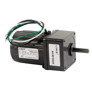 LinixACギアモーター6WモーターYN60-voltage-6/JBG0832シングルフェースローrpm