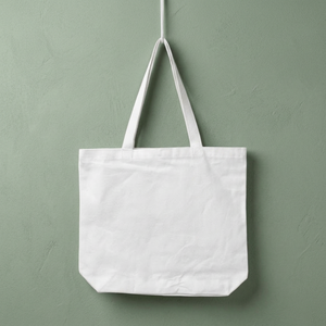 Horizontal <b>Canvas</b> <b>Tote</b> <b>Bag</b> 11 oz 14x12x4 Colour Screen Bottom for Shopping & Travel - Product Image 3