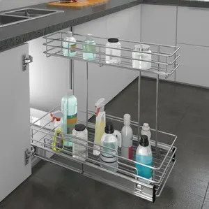 מטבח ארון Undersink ניקוי חוט סל