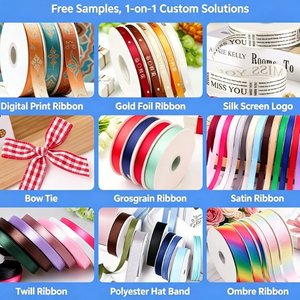 1 cm wide colored <b>ribbon</b> solid color <b>ribbon</b> 20 yards double sided reinforced polyester in stock suitable for gift packaging - Product Image 3
