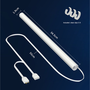 Tubo de Neón RGB Sincronizable y Direccionable para Refrigeración Líquida de <span class=keywords><strong>PC</strong></span> de Escritorio y Decoración de Sala de Juegos con 5V <span class=keywords><strong>3</strong></span>-Pin - Product Image 2