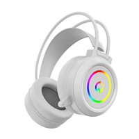 Headphone T9 Dual-Mode Over-Ear 2.4G Nirkabel + Kabel 2m  5.3 ANC RGB Lighting Headset Gaming Grosir