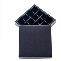 Boîtes cadeaux personnalisées en carton uni, plusieurs tailles, avec couvercle et base, pour le stockage et l'emballage de bonbons et de chocolats