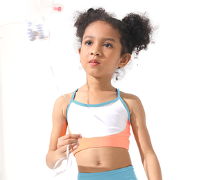 Top Deportivo de Yoga OJK01011 2025, Top Deportivo para Niñas, Ropa Deportiva Activa para Niños - Product Image 4