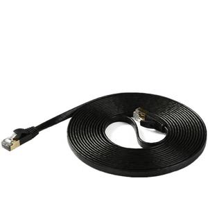 สายเคเบิลเครือข่ายอีเธอร์เน็ต CAT7 RJ45 แบบกำหนดเองจากโรงงาน ความยาว 50 ฟุต 15 เมตร สำหรับเราเตอร์ สวิตช์ สายเคเบิลเครือข่าย CAT7 ชุบทอง RJ45 - Product Image 3