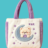 Sacs fourre-tout en peluche populaires pour femmes Kedi, sacs de shopping en peluche. Sacs en peluche décontractés