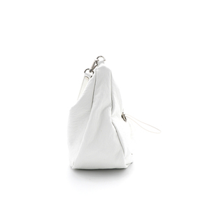 Sac fourre-tout en similicuir blanc nuage avec grande capacité, poche intérieure et sangles amovibles - Product Image 6