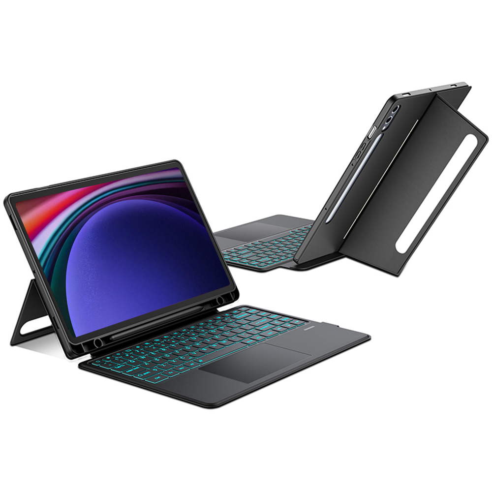 Pour Galaxy Tab S9+ Noir