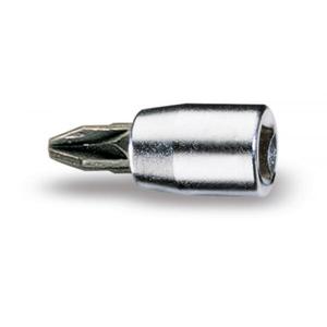 เบต้า009000712 1/4 ''ไดรเวอร์ซ็อกเก็ตสำหรับ CROSS HEAD Pozidriv®-ซูคาดริฟ®สกรูชุบโครเมี่ยมพร้อมเม็ดมีดขัดเงา (หลายแพ็ค - Product Image 1