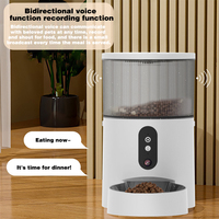 Distributeur automatique de nourriture pour chats élégant et intelligent, 3L, avec puce électronique, gamelles pour animaux de compagnie, distributeurs de nourriture avec caméra en option pour chats et petits chiens