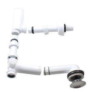 Sistema de Drenaje para Lavabo Rectangular WaiiHO 028, Acero Inoxidable 304 y PP, Incluye Desagüe de Piso - Product Image 6