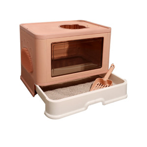 Katzenklo Faltbar Vollständig Geschlossene Katzentoilette - Product Image 3