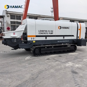 Bomba de Concreto sobre Remolque de Orugas Diésel de Alta Resistencia de 80m³/h, en Oferta, con Precio de Fábrica - Product Image 3