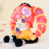 Peluche personnalisée de personnage d'anime OEM ODM, poupée en peluche douce et mignonne à deux queues de cheval, cadeau d'anniversaire Kasane Teto