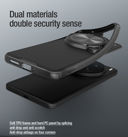 Étui Nillkin CamShield Prop Magnetic Series PC avec protection d'objectif de type rabat et motif CD éblouissant pour vivo X200 Pro