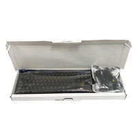 Allesd Set Keyboard dan Mouse berkabel, aksesori komputer ESD Anti statis