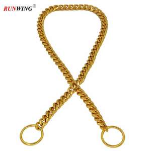 Collar de cadena para perro, gargantilla de Metal, Collar para perro - Product Image 3