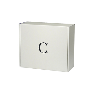 Boîte d'expédition en carton ondulé personnalisée avec bande déchirable, vente en gros, emballage auto-adhésif à fermeture éclair pour produits de beauté et vêtements - Product Image 5