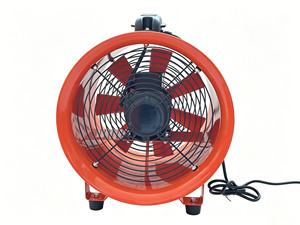 Ventilateur axial portable de 16 pouces, 400 mm, 220 V, moteur en cuivre pur, ventilateur d'évacuation d'<span class=keywords><strong>air</strong></span> industriel portable, OEM ODM - Product Image 5