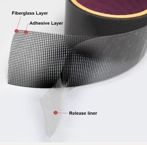 Schermo della finestra della porta all'ingrosso della fabbrica di zanzariera personalizzata toppa della rete della zanzariera della toppa autoadesiva cornice di riparazione dello schermo di alta qualità - Product Image 4