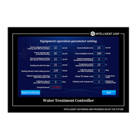 Module de traitement d'eau RO monophasé intelligent de haute qualité contrôlé par PLC avec une productivité de 3000 L/heure et une garantie d'un an