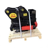 Rotateur hydraulique complet SLN à inclinaison et rotation à 360° pour excavatrice, attache multifonctionnelle à changement rapide pour nivellement municipal 5-6t