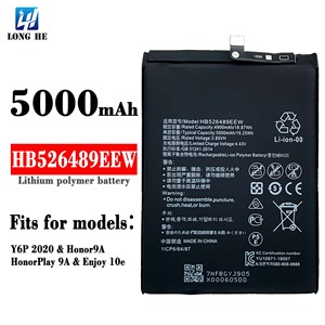 <span class=keywords><strong>แบ</strong></span><span class=keywords><strong>ต</strong></span>เตอรี่ลิเธียมไอออนโพลิเมอร์<span class=keywords><strong>แบ</strong></span>บชาร์จได้ HB526489EEW สำหรับ <span class=keywords><strong>Huawei</strong></span> Enjoy 10E Enjoy 20 Play 9A Y6 PRIME 2020 3.85V 5000mAh - Product Image 6