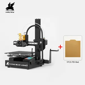 Летающий Медведь 3d принтер Aone 2 легко портативный металлический станок с пей кровать многоцветная быстрая печать