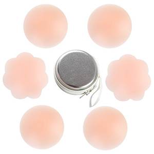 Ventas calientes Accesorios íntimos para mujeres Sexy Push-up Bra Pad y Panty con cubiertas de pezón de silicona reutilizables - Product Image 4