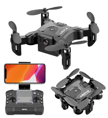 Портативный FY-V2 Мини карманный Дрон FPV с дистанционным управлением