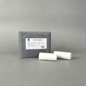 Pansement médical en coton respirant, doux pour la peau, élastique, certifié CE, 12 rouleaux, bandage en gaze de qualité hospitalière - Product Image 3