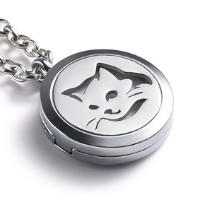 จี้ล็อกเกตน้ำหอมสร้อยคอน้ำมันหอมระเหยผลิตจากโรงงานโดยตรง - Product Image 2