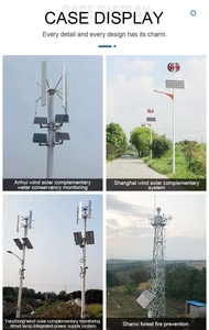 กังหันลมแนวตั้งสำหรับใช้ในครัวเรือน 500W 12V/24V ระบบผลิตพลังงานลมขนาดเล็ก - Product Image 3