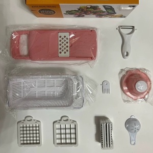 Éminceur de légumes multifonctionnel en plastique PP, râpe de cuisine, écologique, compatible lave-vaisselle, taille personnalisée, options multicolores - Product Image 3