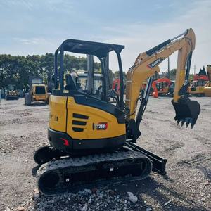 Mini-excavatrice sur chenilles en caoutchouc Sany SY26U d'occasion, 2,6 tonnes, cabine ouverte, en provenance de Chine, en vente. - Product Image 2