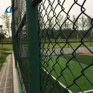 Clôture en treillis galvanisé <span class=keywords><strong>à</strong></span> chaud de haute qualité, revêtue de PVC, pour terrains de tennis, terrains de football et terrains de basketball - Product Image 3