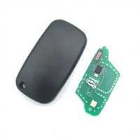 QCONTROL Clé télécommande à 2 boutons pour Clio 3 Kangoo Master Modus Twingo Flip avec 434 MHz PCF7961A