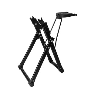 Yueli Bicycle Repair Workstand One Size Black Nylon <b>Folding</b> Wheel Alignment Table for Road Mountain Bike Maintenance - Product Image 2