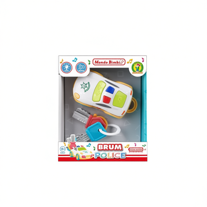 โมโด บิมบี บรัมรถของเล่นตำรวจพร้อมกุญแจมีไฟมีเสียง 18+ เดือน 19x16x7 ซม. - Product Image 3