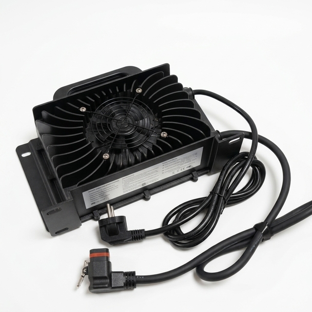 LNLEE Custom Industrial Aluminium DC Waterproof 48V 30A On-Board Fast Automatic Smart 16S Electric Lifepo4 Battery Charger